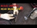 Buick Verano: Rear Brake Job