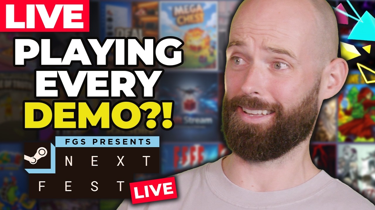 Can we play EVERY Steam Next Fest demo? (Day 3)
