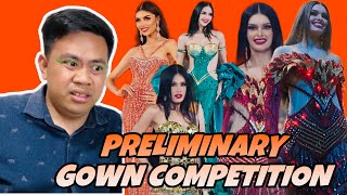 ATEBANG REACTION | MISS MEGA BINTANG 2024 PRELIMINARY EVENING GOWN COMPETITION