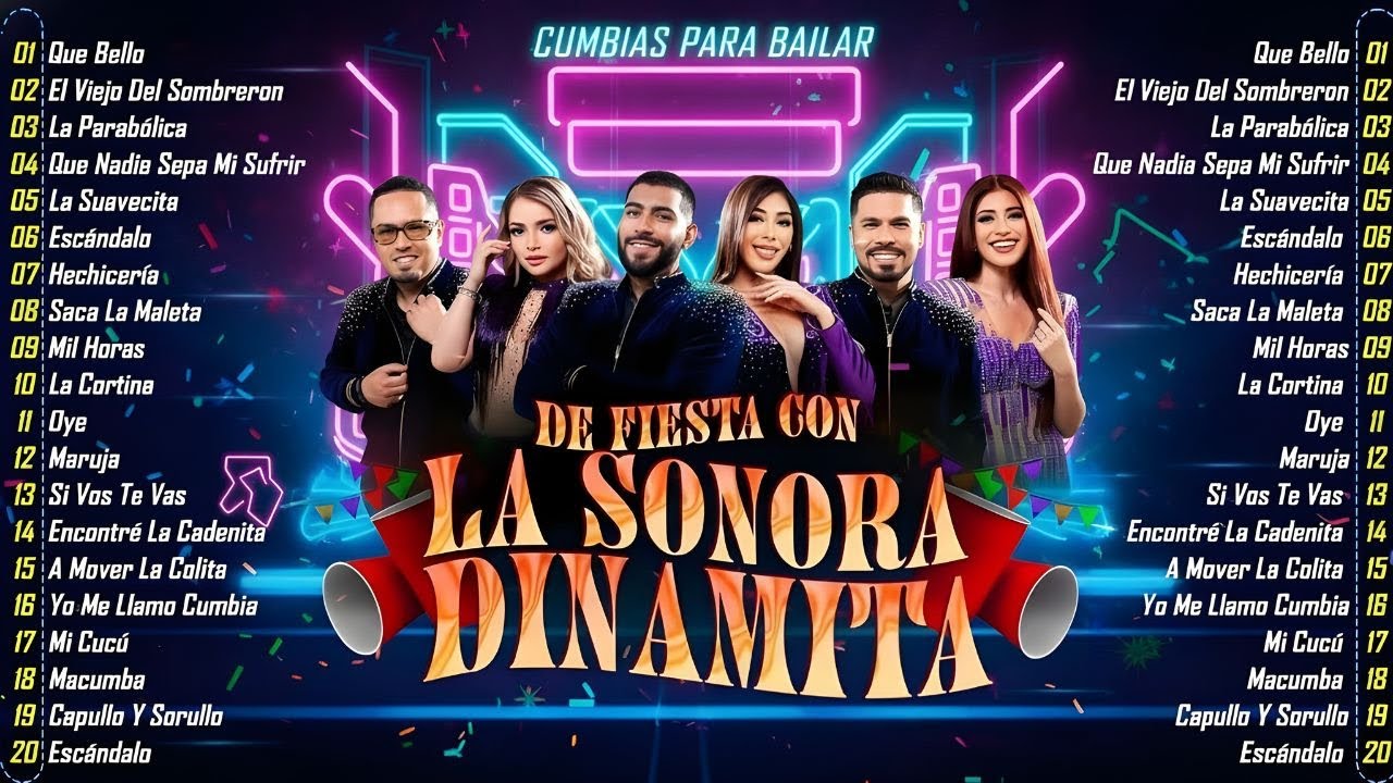 LO MEJOR DE LA CUMBIA PARA BAILAR | Sonora Dinamita, Los Ángeles Azules, Yaguarú, Cañaveral