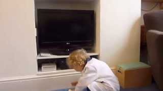 2 Year Old Trialling The Braun Thermoscan 7 Ear Thermometer