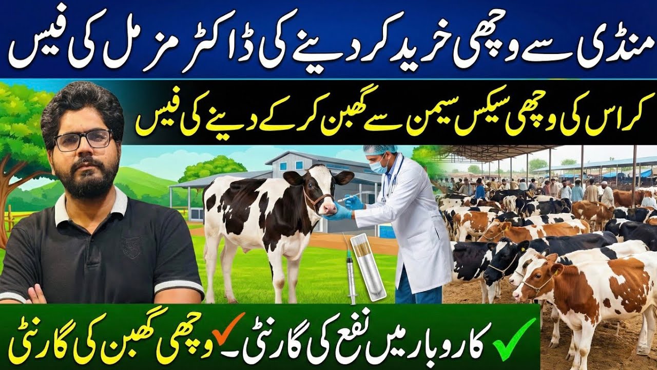 Heifer purchase fee from mandi II Heifer project details 2026 II Profit guarantee in heifer business