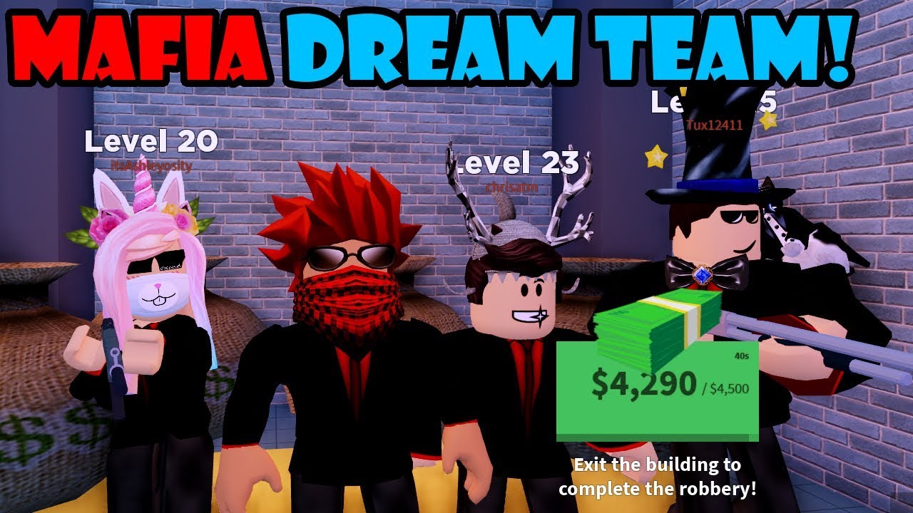 Dream Team Mafia Takes Over The Town Roblox Jailbreak Youtube - tron squad dream team in roblox jailbreak