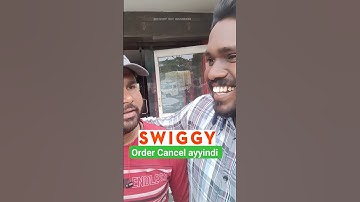 #shorts #swiggy #vlog Swiggy Order Cancel Ayyindi