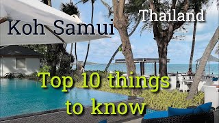 🌴 Top 10 Things to Know Before Visiting Koh Samui, Thailand 🇹🇭 | 2025 Travel Guide 🌴