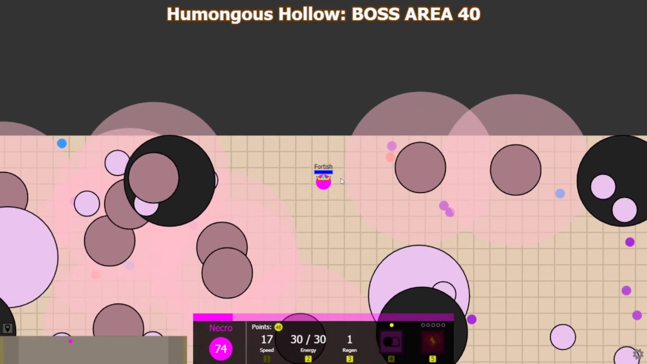 Evades.io Humongous Hollow Solo Speedrun With Necro - 6m42 