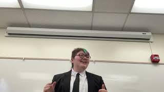 Van Wheelan; After Dinner Speech [2nd place, Open]