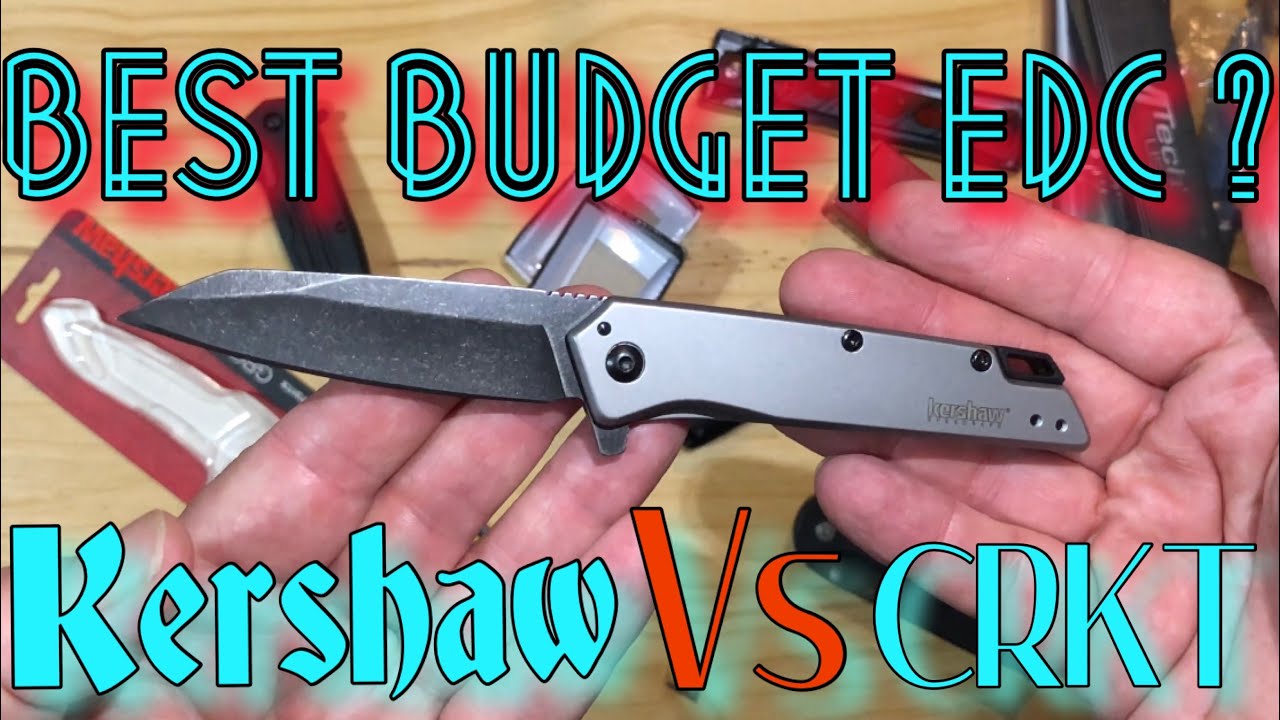 Best Budget EDC ? Kershaw vs CRKT Assisted open pocket knife comparison