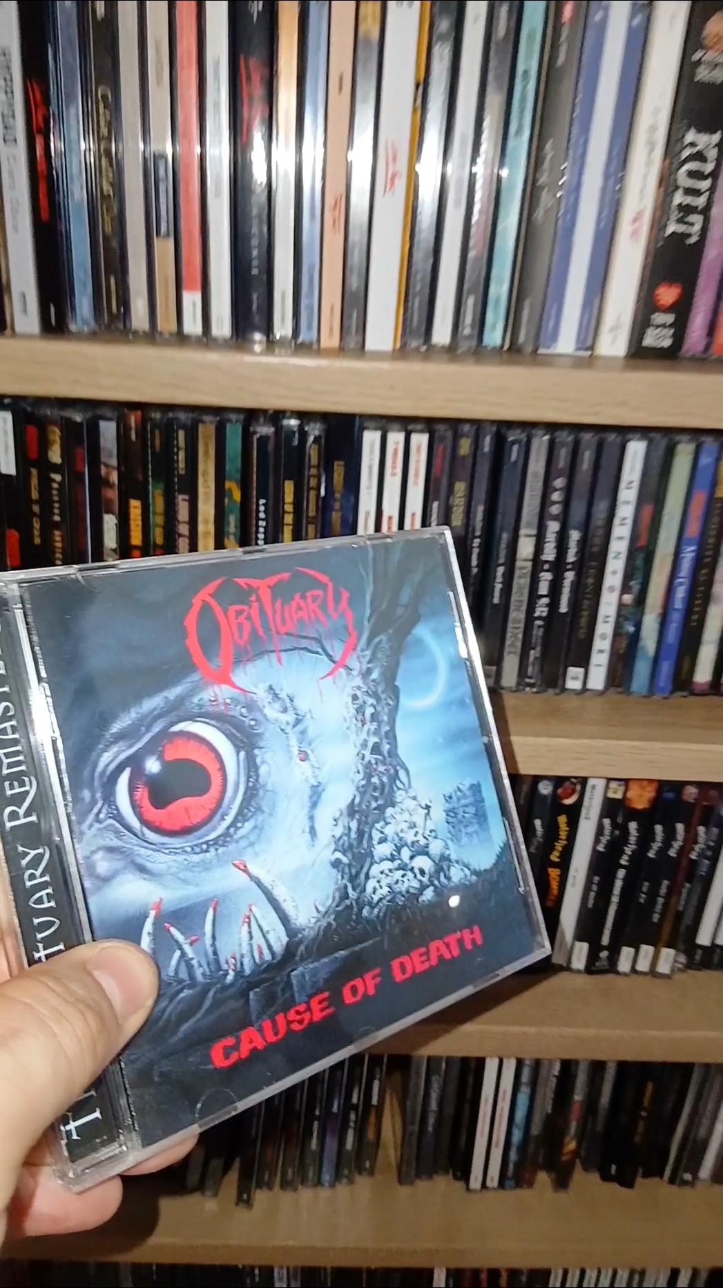 洋楽 OBITUARY cause of death Obituary - Cause of Death (1990) #shorts #obituary #deathmetal