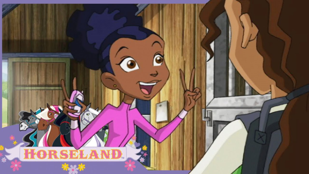 Mit einem Telefon 📱 | Horseland Deutsch - WildBrain | Filme für Kinder