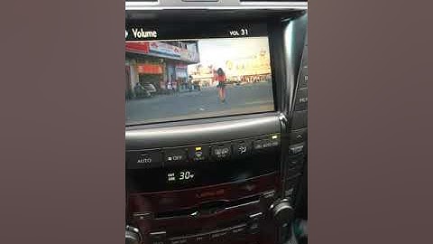 How to-DVD Playback/Video 2008 Lexus LS460