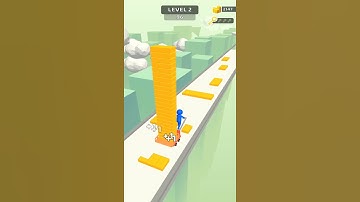 Brick Builder Stack colors android games walkthrough level #2
