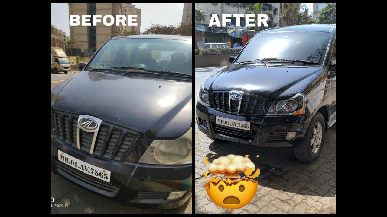 Old Mahindra Xylo New headlight Easy installation YouTube