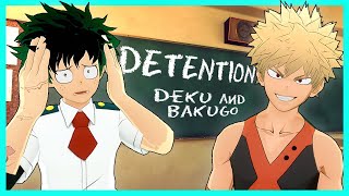 Deku And Bakugo Go To Detention Mha Vr