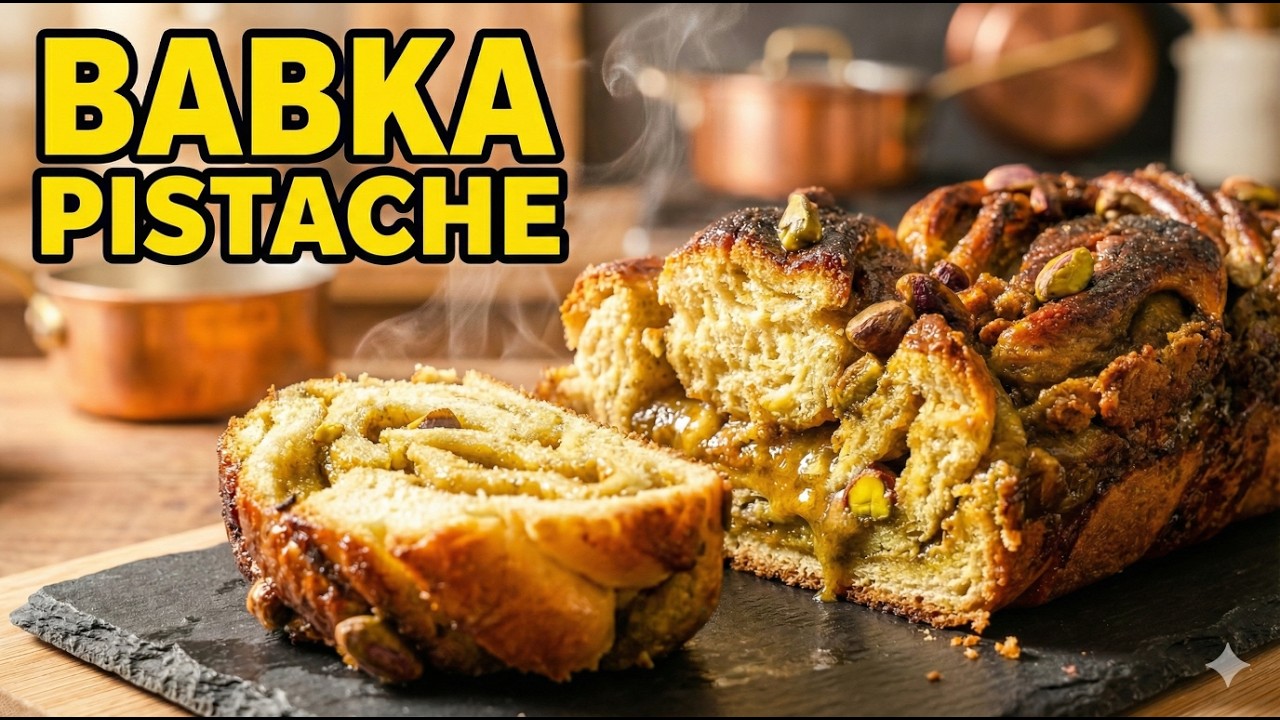 🥯 Babka Pistache Maison 💚 | Moelleuse, Filante & Ultra Gourmande