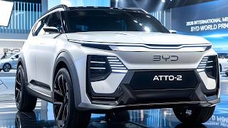 2026 BYD Atto 2 REVEALED! Tesla Model Y Killer? Shocking Price &amp; Premium EV SUV!