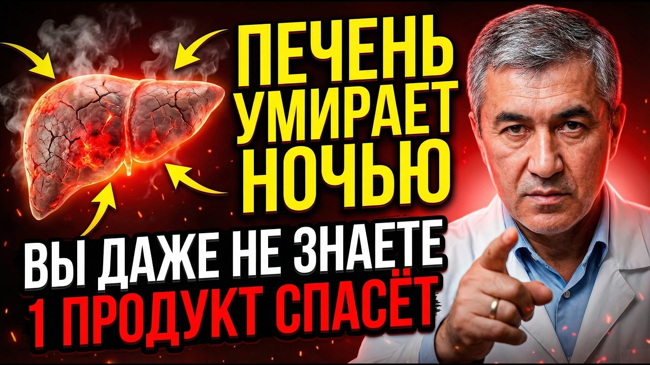 ПЕЧЕНЬ ВОССТАНОВИТСЯ ЗА НОЧЬ! Самый мощный продукт для очистки | РАСКРЫВАЕМ СЕКРЕТ