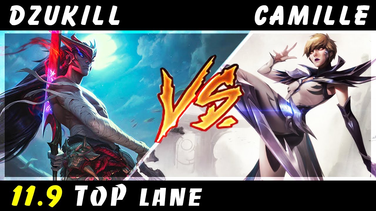 Dzukill - Yone vs Camille TOP Patch 11.9 - Yone Gameplay