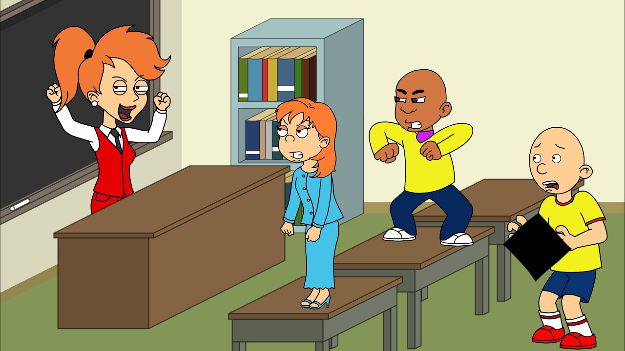 Miss Martin Gives Caillou the BLACK CARD/FIRED/Rosie & Little Bill ...