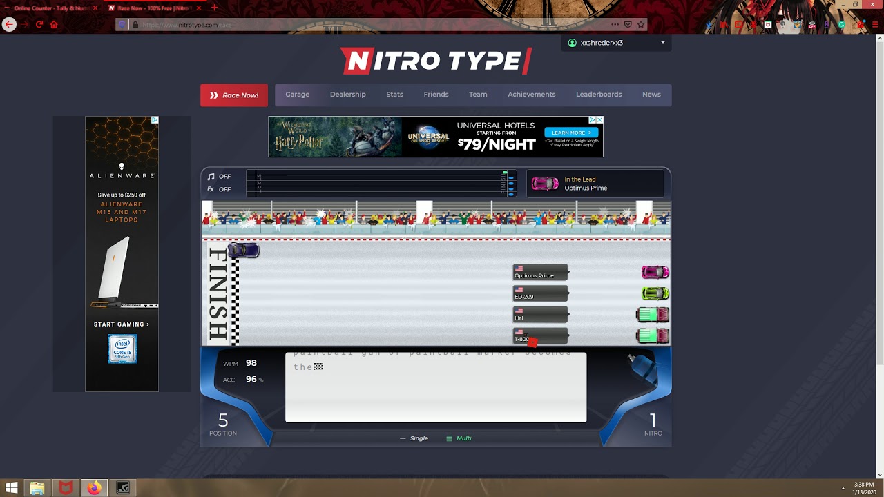 nitro type auto typer nitro type bot