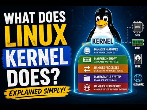 What Does the Linux Kernel Do? Explained Simply | Beginner's Guide to Linux Kernel