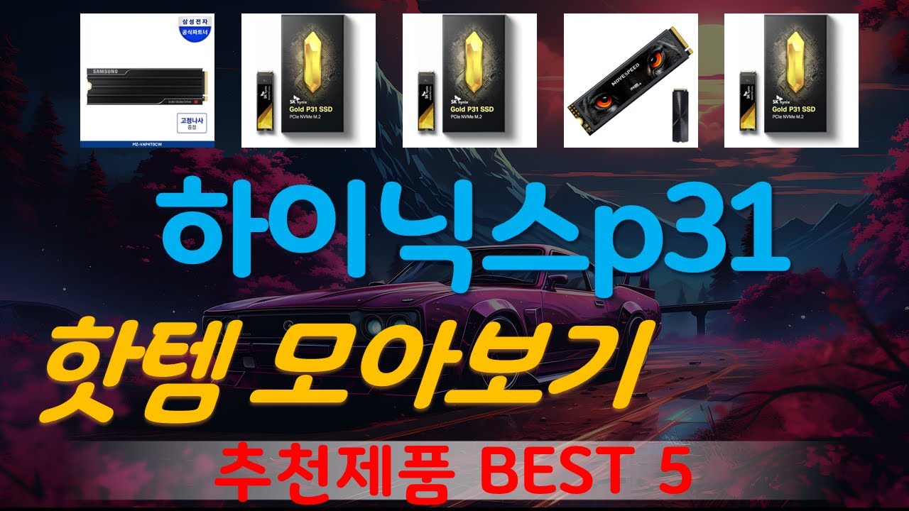 하이닉스p31 추천, 25년도 인기상품 가성비 TOP5