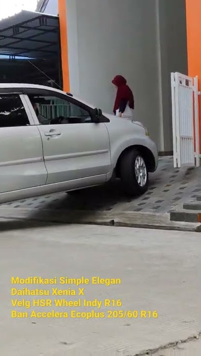Modifikasi Simple Elegan Daihatsu Xenia X | Velg HSR Indy R16 | Ban Accelera Ecoplus 205/60 R16