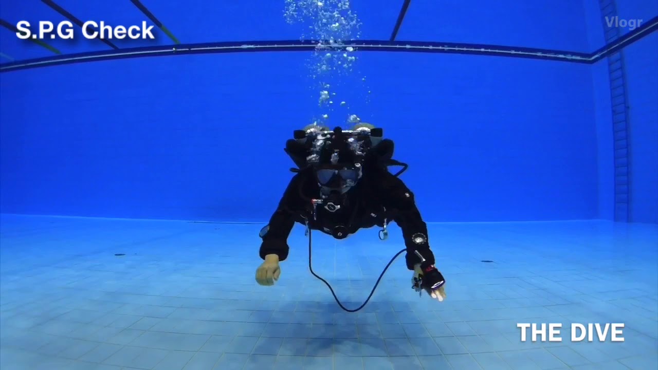 SPG Check Technical Diving Skill YouTube