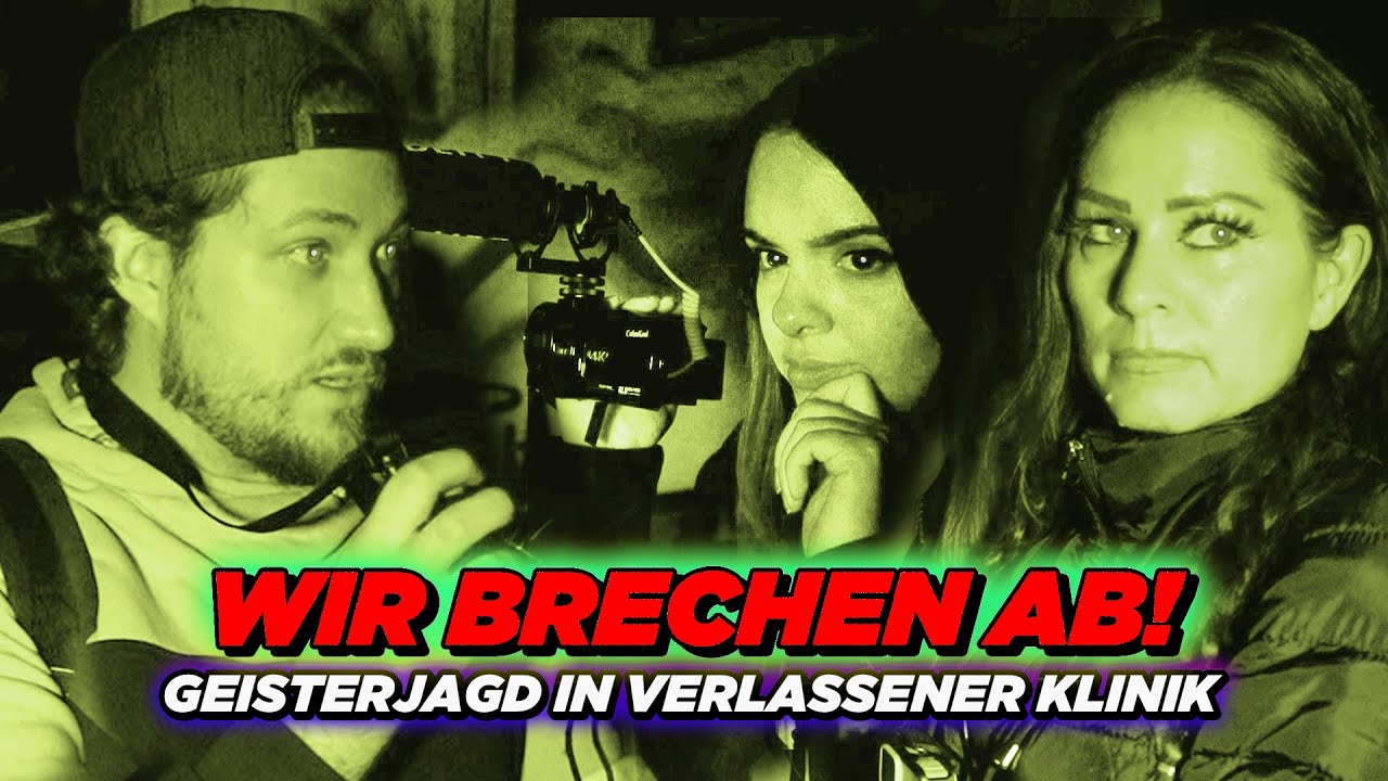 RAUSWURF! 😳 NACHTS mit GEISTERJÄGERIN in einer verlassenen Klinik! (KEIN Fake)
