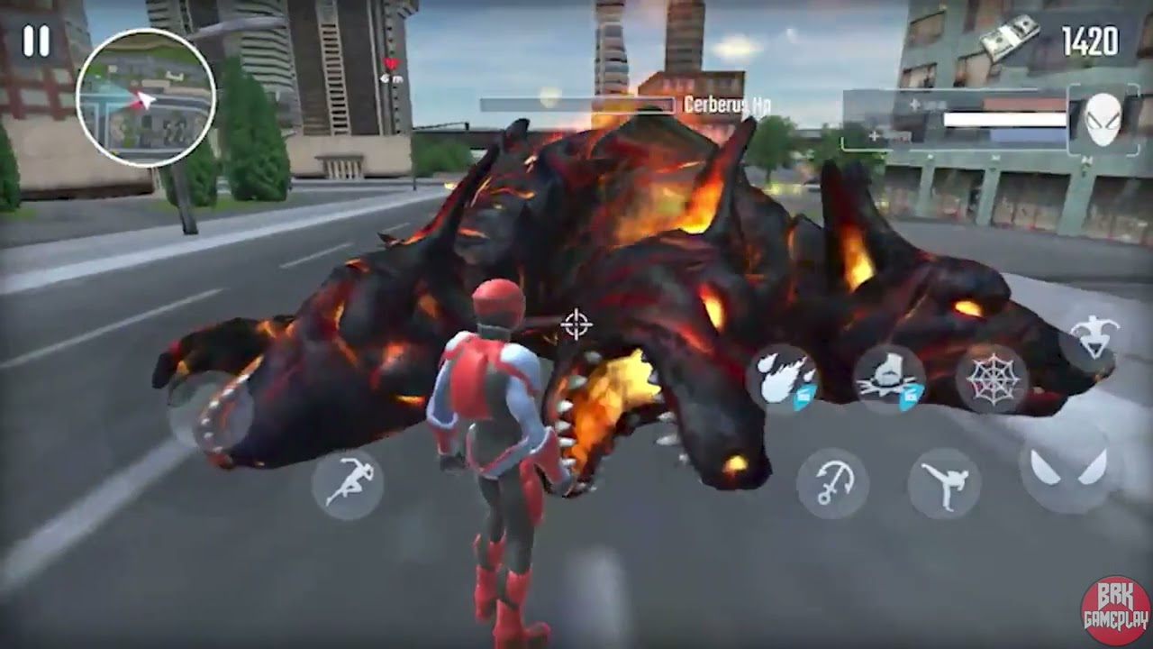 Flying Hero Vice Town Brk Gameplay Part 1