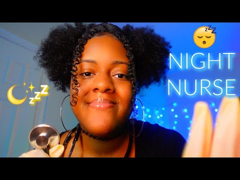 ASMR ✨Your Favorite Night Nurse Checks on You Before Bed ?✨(Exam, Personal Attention for Sleep✨)