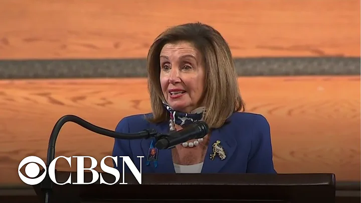 Nancy Pelosi speaks at John Lewis' funeral