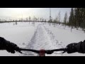 Fatbike ride at Pyhä