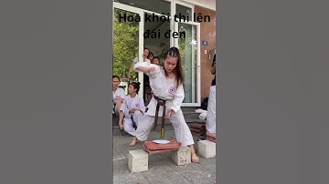 Nữ sinh thi đai nâu lên đai đen  #võ_karatedo #tự_học_võ_karatedo #thể_thao_việt_nam #karatedo