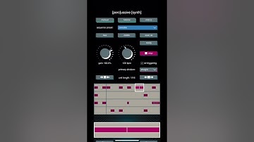 Percussive Synth: 1-minute speed run of noting a musical idea
