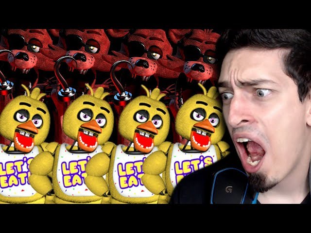 FNAF MULTIPLAYER: O GEMIDÃO DO RAFA! - HUEstation 