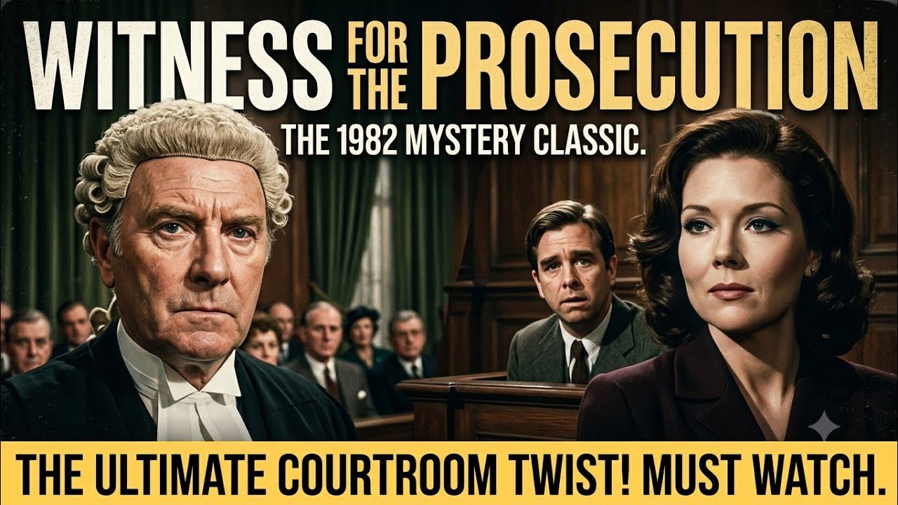 A Courtroom Mystery That Will Leave You Speechless (1982) Witness for the Prosecution | English Film