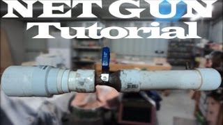 Homemade Net Gun: Pt 1 How to Make a High Powerd Net Gun Tutorial