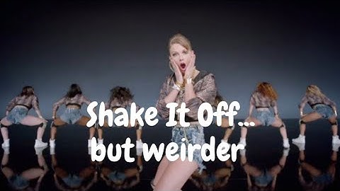 Shake It Off by Taylor Swift but every time she says, "Shake," it speeds up (Check description)