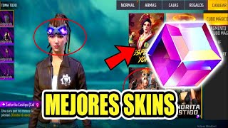 LAS MEJORES SKINS DEL CUBO MAGICO EN FREE FIRE 2023