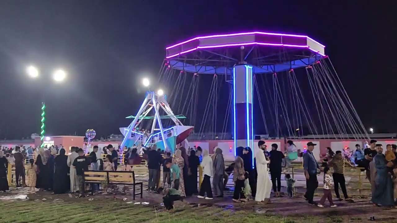 مدينة الألعاب .. بلدروز ..أيام عيد الفطر المبارك .. سنة 2025 ...،🤩🤩🎉🎉💚💚♥️♥️