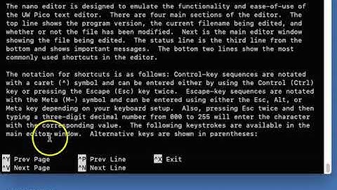 Basic Command Line Navigation