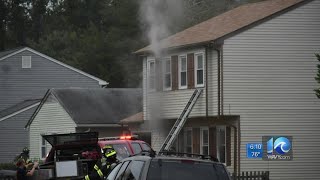Residents home during fire in Hampton but able to evacuate, 1 pet dead