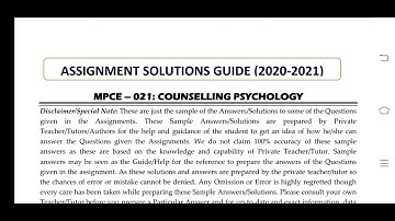 MPCE 021 Ignou Solved Assignment 2020-21