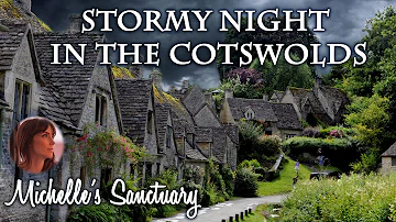 Stormy Night in the Cotswolds: 1-Hour Rainy Bedtime Story for Adults in the English Countryside