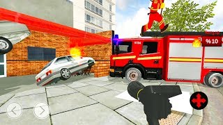 Fire Fighting Simulation Game - 911 Firefighter Truck Android Gameplay screenshot 3