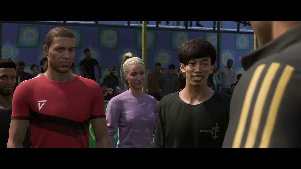 EA Sports FIFA 21 volta football story mode debut gameplay on Xbox Series X