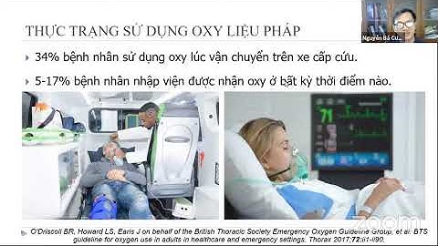 Những thay đổi trong hướng dẫn liệu pháp oxy 2023 năm 2024