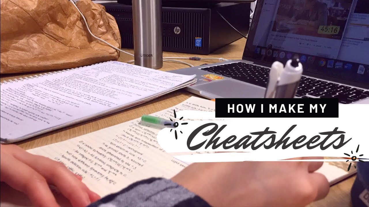 how-to-make-cheatsheets-summary-sheets-imperial-chemistry-student-youtube