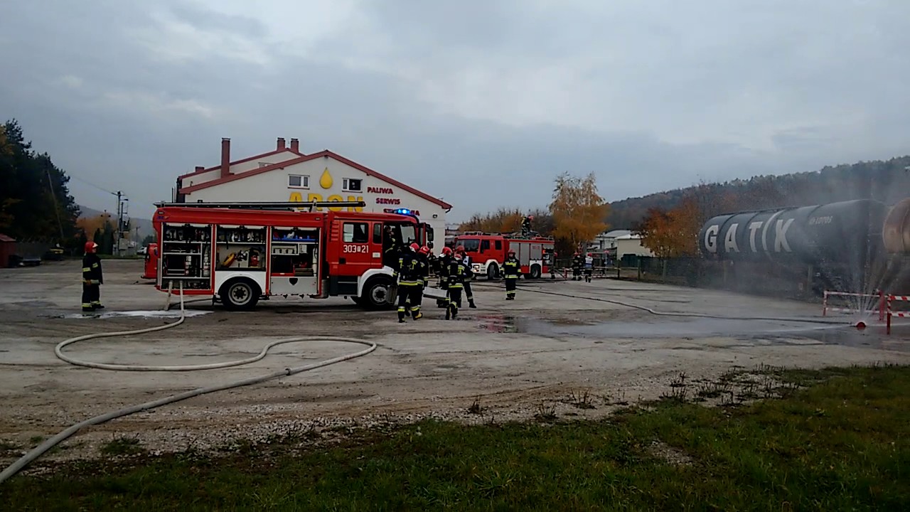 WISKOL Symulacja zdarzenia na bocznicy Aron Sp. z o.o.